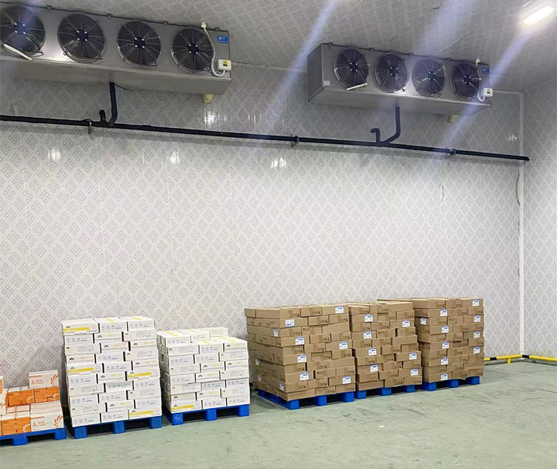 鄂州湖北亞米食品1000立方凍庫改造